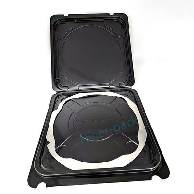 acheter Boîte de gaufre en silicium transparent personnalisée de 8 pouces pour l'affichage assortie d'un cadre de gaufre flexible online manufacture