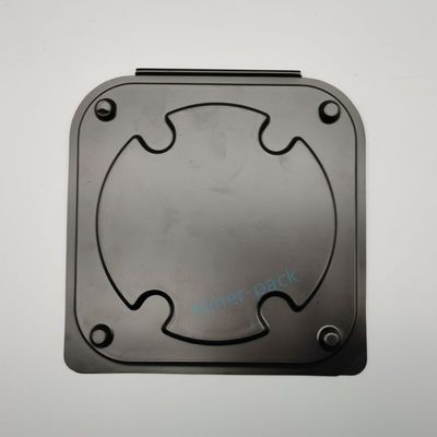acheter Boîte horizontale pour le transport de semi-conducteurs à base de plaquettes de silicium en PET noir online manufacture