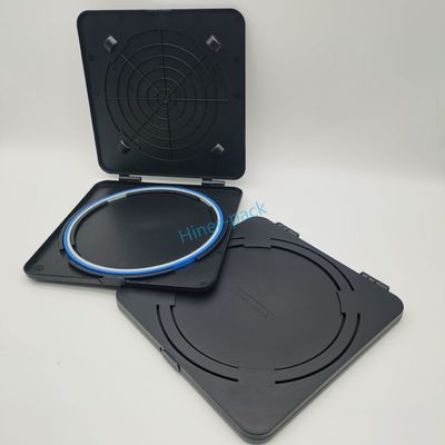 acheter 8 pouces de plateaux à plaquettes noirs carrés personnalisés pour les salles blanches online manufacture