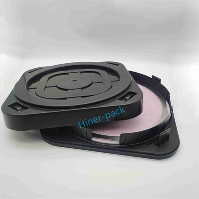 acheter Boîte de transport de gaufre horizontale de 12 pouces expéditeur noir utilisé dans la gaufre Fab conforme à la norme SGS online manufacture