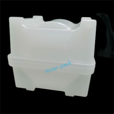acheter Salle blanche Wafer expédition expéditeur silicone transparent 8 pouces 200mm Wafer Carrier Cassette online manufacture