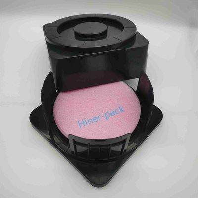 acheter ODM personnalisé 6 pouces noir conducteur PP Wafer horizontal expéditeur pour la fabrication de semi-conducteurs online manufacture