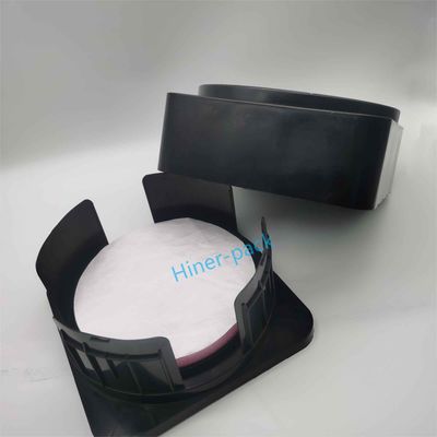 acheter 6 pouces Noir ESD Wafer horizontal expéditeur pour l'expédition dans la salle blanche conforme à la ROHS online manufacture