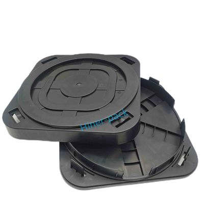 acheter Boîte de stockage de plaquettes 12 pouces noire online manufacture