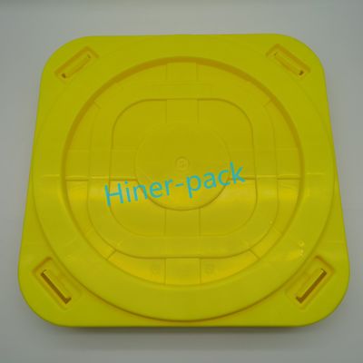 acheter Matériau de PP conducteur coloré Transporteur de gaufre horizontale avec couvercle supérieur et inférieur online manufacture