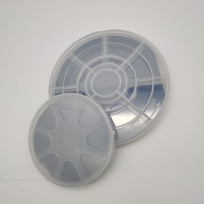 acheter Transporteur de plaquettes de pièces en polypropylène transparent avec base à ressort supérieur conforme à la norme SGS online manufacture