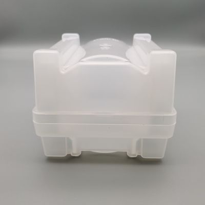 acheter Boîte de expédition de gaufres 4 pouces 100 mm Transparent salle blanche de classe PP gaufres cassettes online manufacture