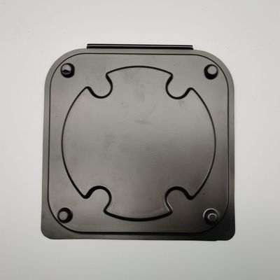 acheter Boîte d'expédition de gaufre noire ESD anti statique assortie d'une bague de boucle adaptée à une gaufre de 4 pouces online manufacture