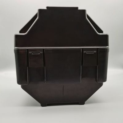 acheter 8 pouces Black Wafer Boîte d'expédition 25 fentes ESD PP Matériau écologique largement utilisé dans le domaine des semi-conducteurs online manufacture
