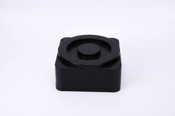 acheter Boîte ouverte tournée de plaquette horizontale antistatique noire OEM avec faible émission de gaz online manufacture