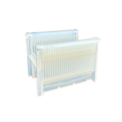 acheter 25 emplacements personnalisable PFA cassette de gaufre semi-conducteur avec durable online manufacture