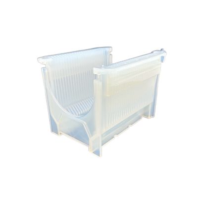acheter Boîte de rangement de gaufres en salle blanche avec matériau PFA résistant aux produits chimiques online manufacture