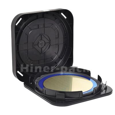 Boîtes de 300 mm horizontales pour le transport des plaquettes Matériau PP noir conducteur